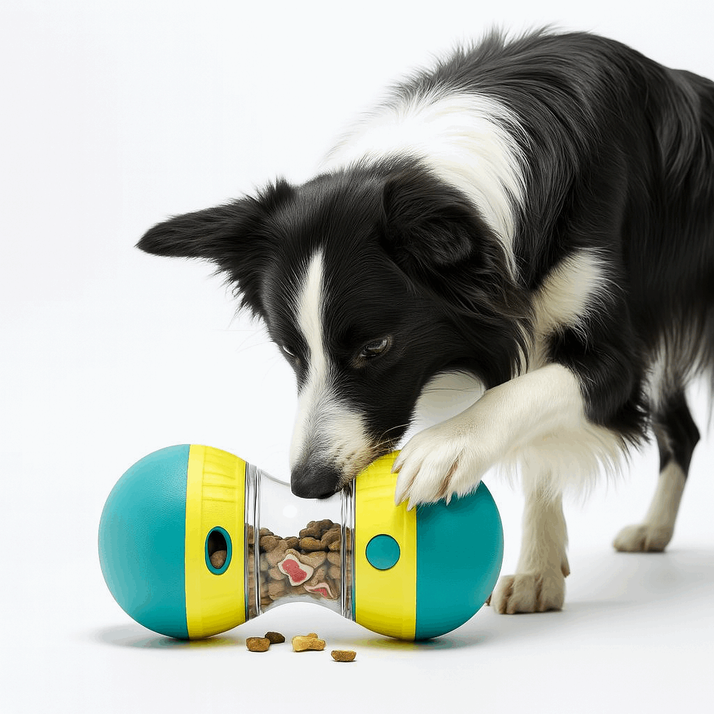BrainBoost™ Interactive IQ Ball – Treat Dispensing Puzzle Toy for Dogs & Puppies