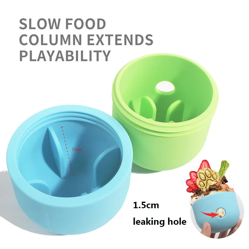 Chewzzle™ TreatDrop Ball – Slow Feeder & Chew Toy with Treat Dispensing for Dogs