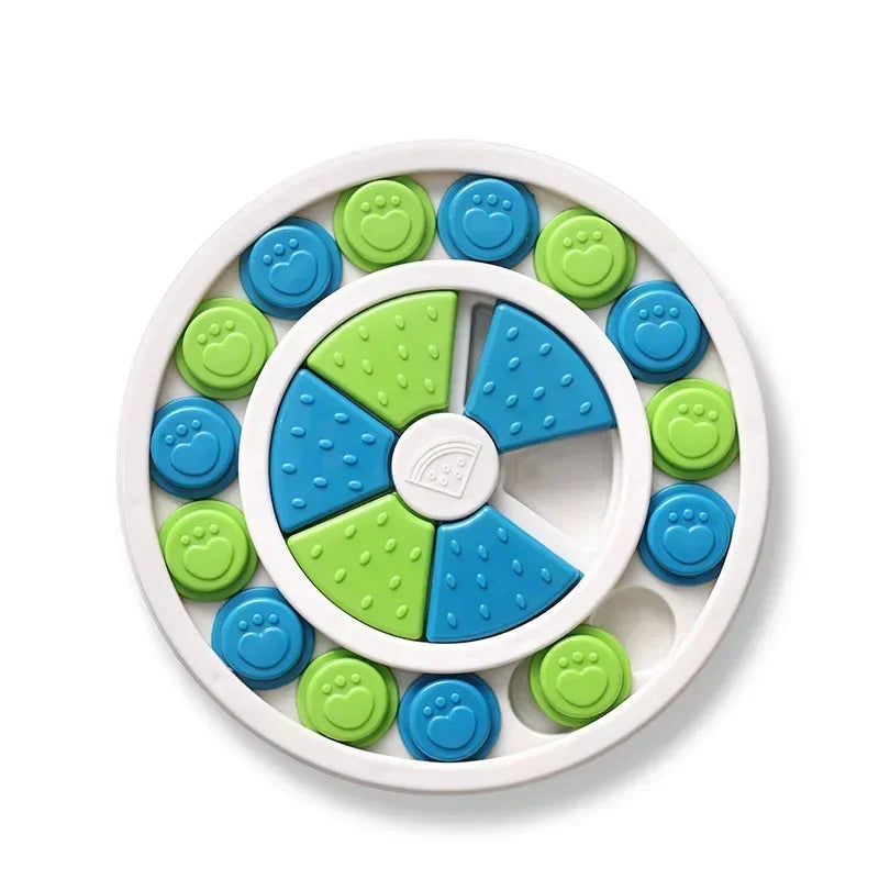 Chewzzle™ PuzzleFeast IQ Toy – Slow Feeder & Food Dispenser Bowl for Dogs and Puppies