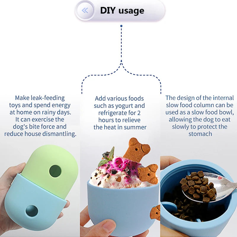 Chewzzle™ TreatDrop Ball – Slow Feeder & Chew Toy with Treat Dispensing for Dogs