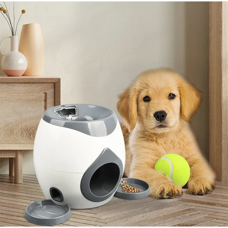Chewzzle™ Launch & Learn Ball Toy – Interactive Training & Reward Game for Dogs
