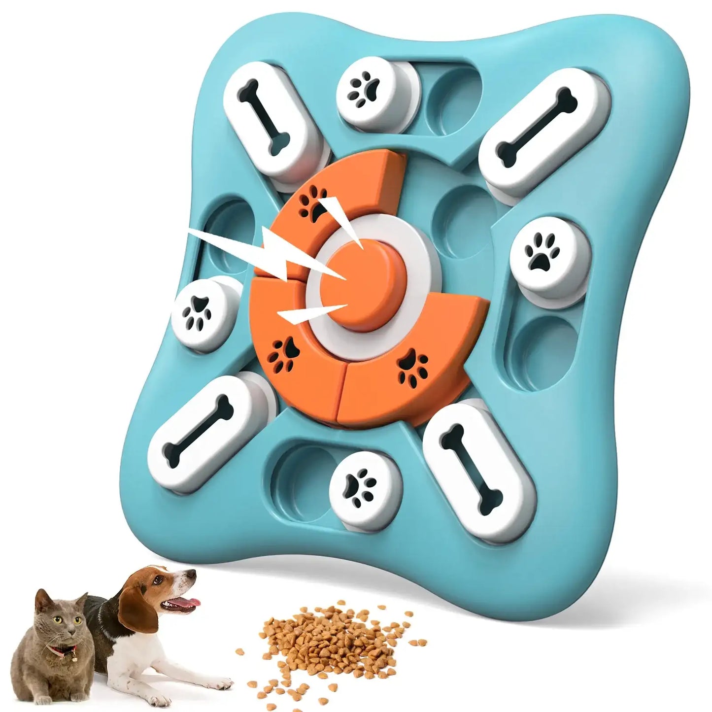 Chewzzle™ MindMaze Puzzle Toy – Interactive IQ Treat Dispenser for Dogs of All Sizes
