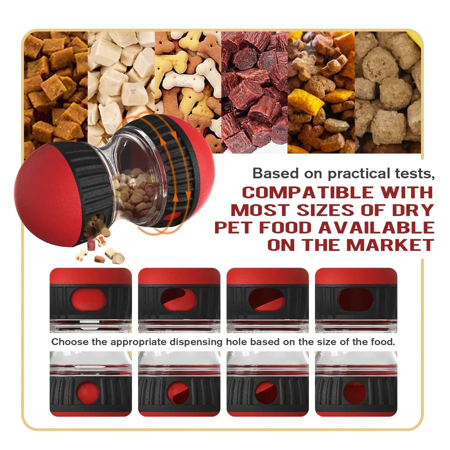 BrainBoost™ Interactive IQ Ball – Treat Dispensing Puzzle Toy for Dogs & Puppies