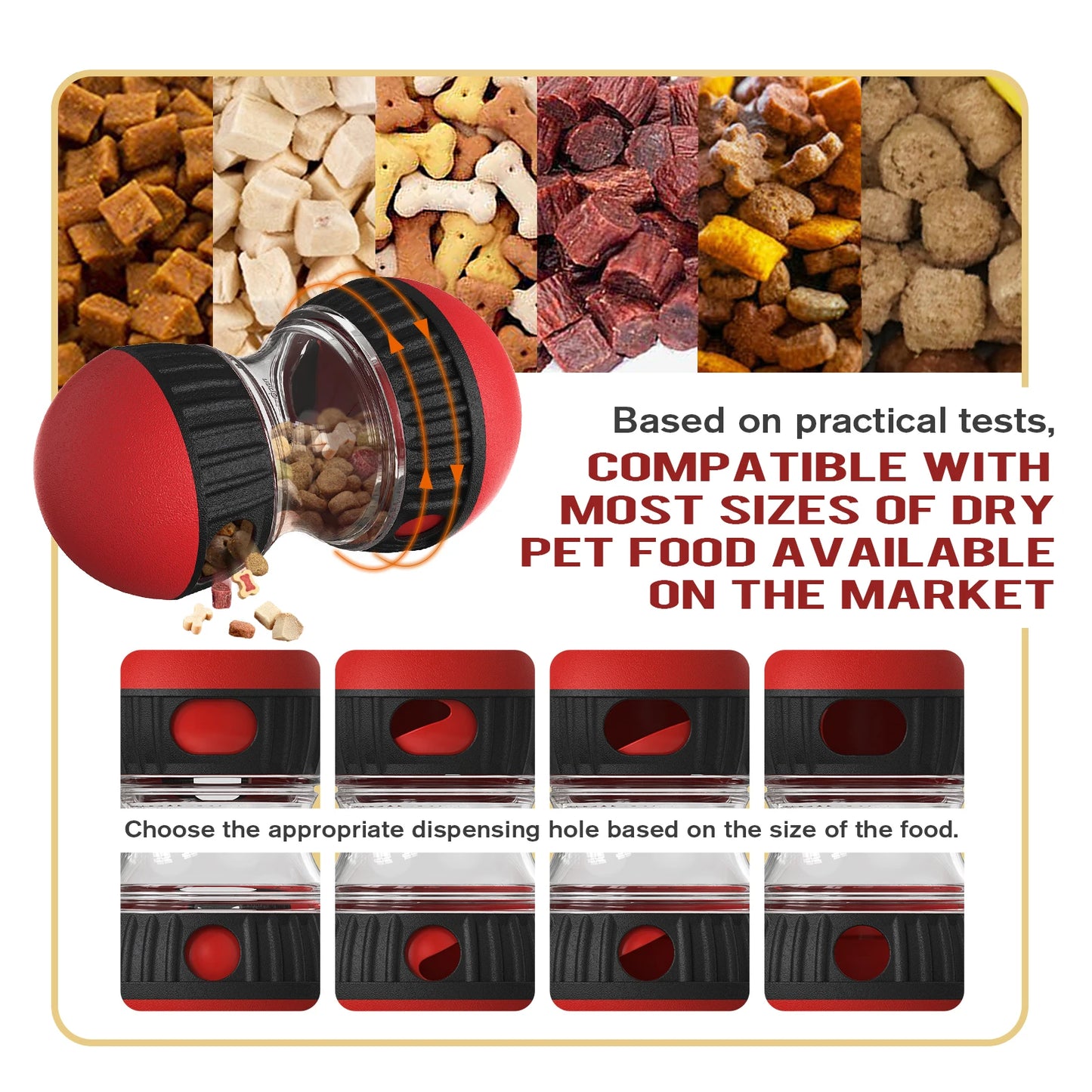 BrainBoost™ Interactive IQ Ball – Treat Dispensing Puzzle Toy for Dogs & Puppies
