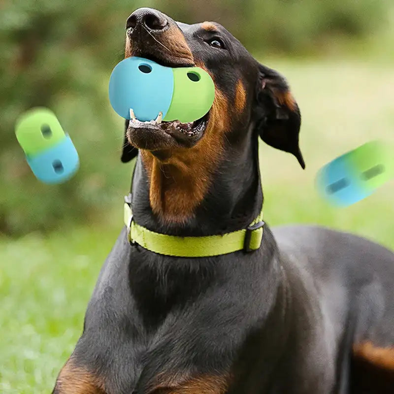 Chewzzle™ TreatDrop Ball – Slow Feeder & Chew Toy with Treat Dispensing for Dogs