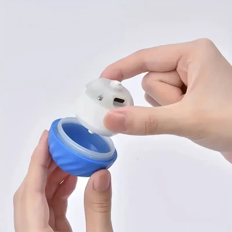 SmartBounce™ Automatic Rolling Dog Ball – USB Rechargeable Interactive Toy for Small & Medium Dogs
