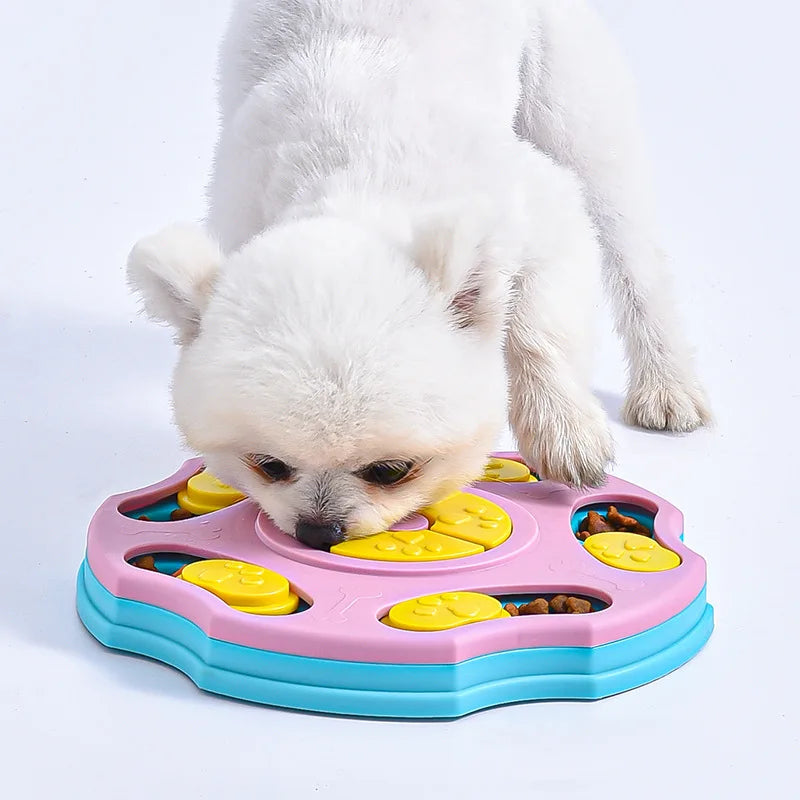 Chewzzle™ ThinkBowl – Interactive Slow Feeder Puzzle Bowl for Dogs & Cats