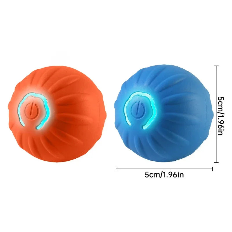 SmartBounce™ Automatic Rolling Dog Ball – USB Rechargeable Interactive Toy for Small & Medium Dogs