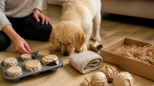 DIY Scent Games for Puppies at Home