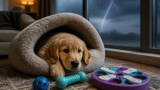 Keep Your Puppy Calm During Thunderstorms: A Toy-Based Guide