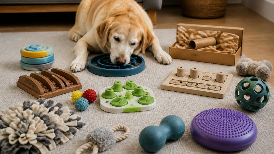 Top 10 Canine Enrichment Activities for Senior Dogs