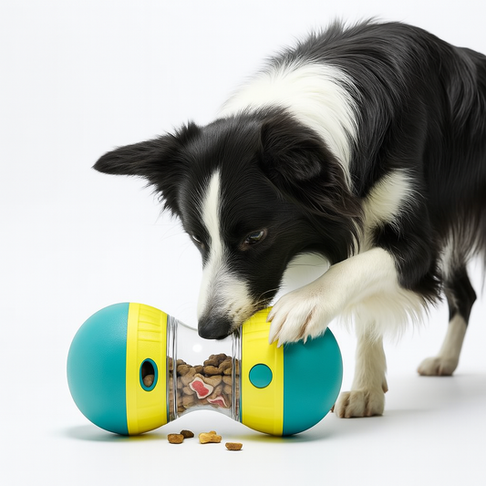 BrainBoost™ Interactive IQ Ball – Treat Dispensing Puzzle Toy for Dogs & Puppies