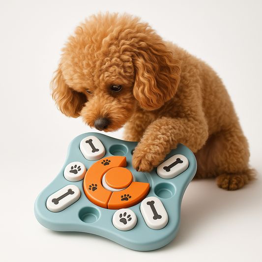 Chewzzle™ MindMaze Puzzle Toy – Interactive IQ Treat Dispenser for Dogs of All Sizes