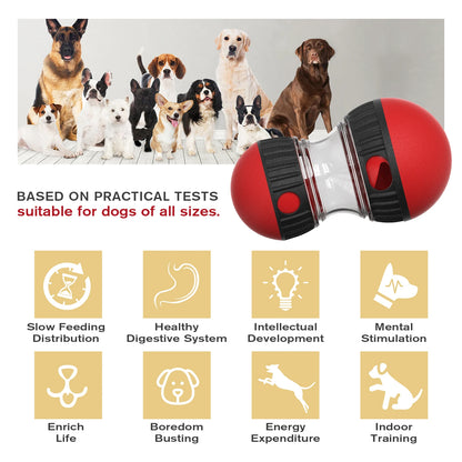 BrainBoost™ Interactive IQ Ball – Treat Dispensing Puzzle Toy for Dogs & Puppies