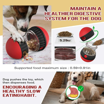 BrainBoost™ Interactive IQ Ball – Treat Dispensing Puzzle Toy for Dogs & Puppies
