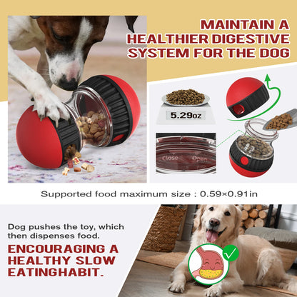 BrainBoost™ Interactive IQ Ball – Treat Dispensing Puzzle Toy for Dogs & Puppies